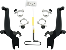 Load image into Gallery viewer, Memphis Shades Trigger Lock Sportshield Mounting Kit - Narrow - Black MEB8917 - Main Product View