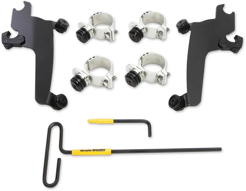 Memphis Shades Trigger Lock Sportshield Mounting Kit - Vegas - Black MEB2020 - Main Product View