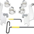 Load image into Gallery viewer, Memphis Shades Trigger Lock Sportshield Mounting Kit - Vegas - Polished MEK2020 - Main Product View