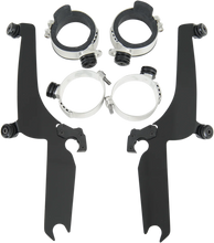 Load image into Gallery viewer, Memphis Shades Trigger Lock Sportshield Mounting Kit - XVS 650/1100 Classic - Black MEB8932 - Main Product View