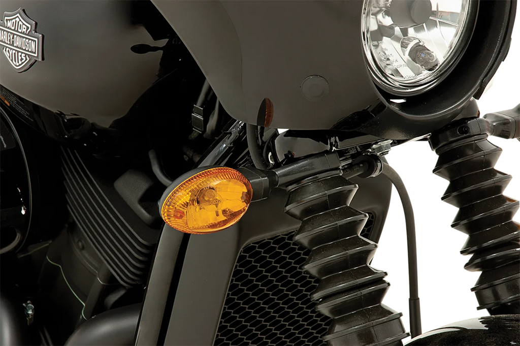 Memphis Shades Turn Signal Brackets - '14-'16 Street - 500/700 MEB9997 - Side View
