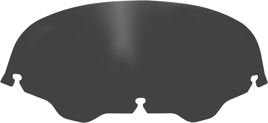 Memphis Shades Windshield - 7" - Clear - FLHT/X MEP8160 - Side View