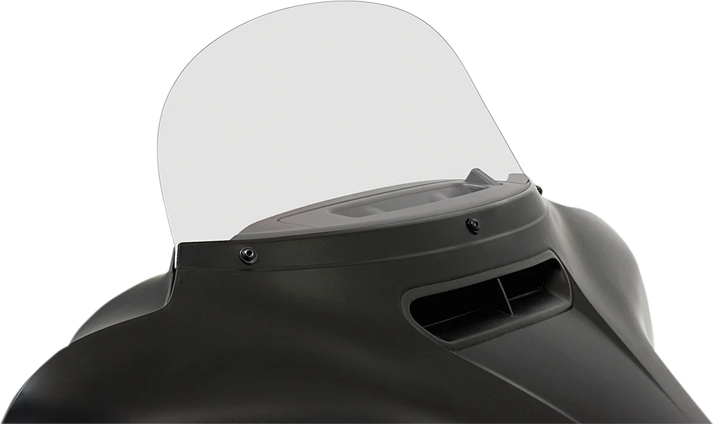 Memphis Shades Windshield - 9" - Clear - FLHT/X MEP8170 - Main Product View
