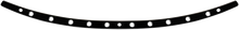 Load image into Gallery viewer, Memphis Shades Windshield Trim - Black - Holes - FLH '14+ MEB0976 - Main Product View