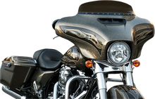 Load image into Gallery viewer, Memphis Shades Windshield Trim - Black - Holes - FLH '14+ MEB0976 - Side View