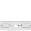 Load image into Gallery viewer, Memphis Shades Windshield Trim - Polished - Chain - FLH '14+ MEM0973 - Main Product View