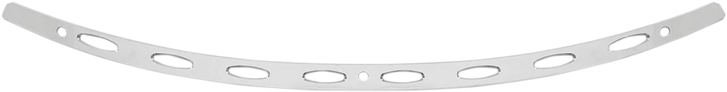 Memphis Shades Windshield Trim - Polished - Oval - FLH '14+ MEM0975 - Main Product View