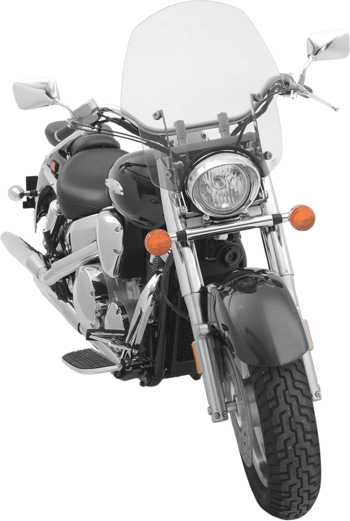 Memphis ShadesAlley Cat Windshield - 9" Headlight Cutout - SolarMEP5629 - Side View