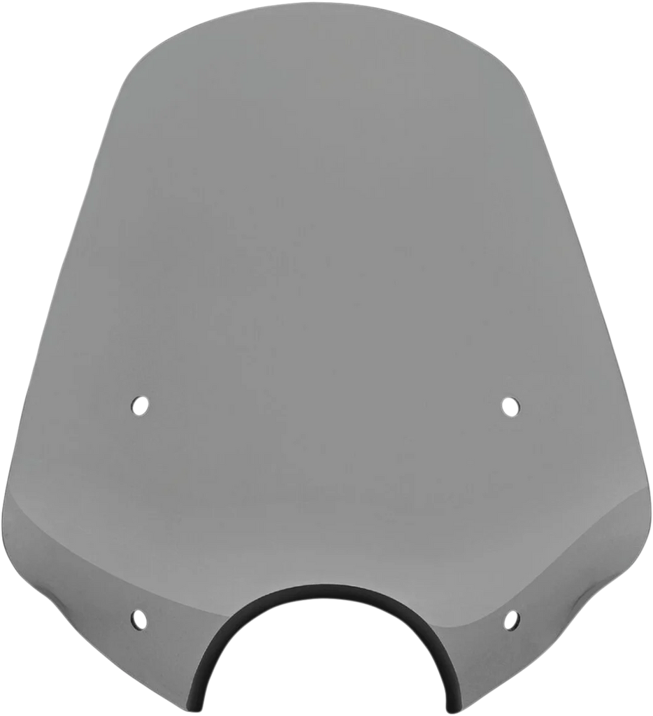 Memphis ShadesBig Shot Windshield - 7" Headlight Cutout - SolarMEP5719 - Side View