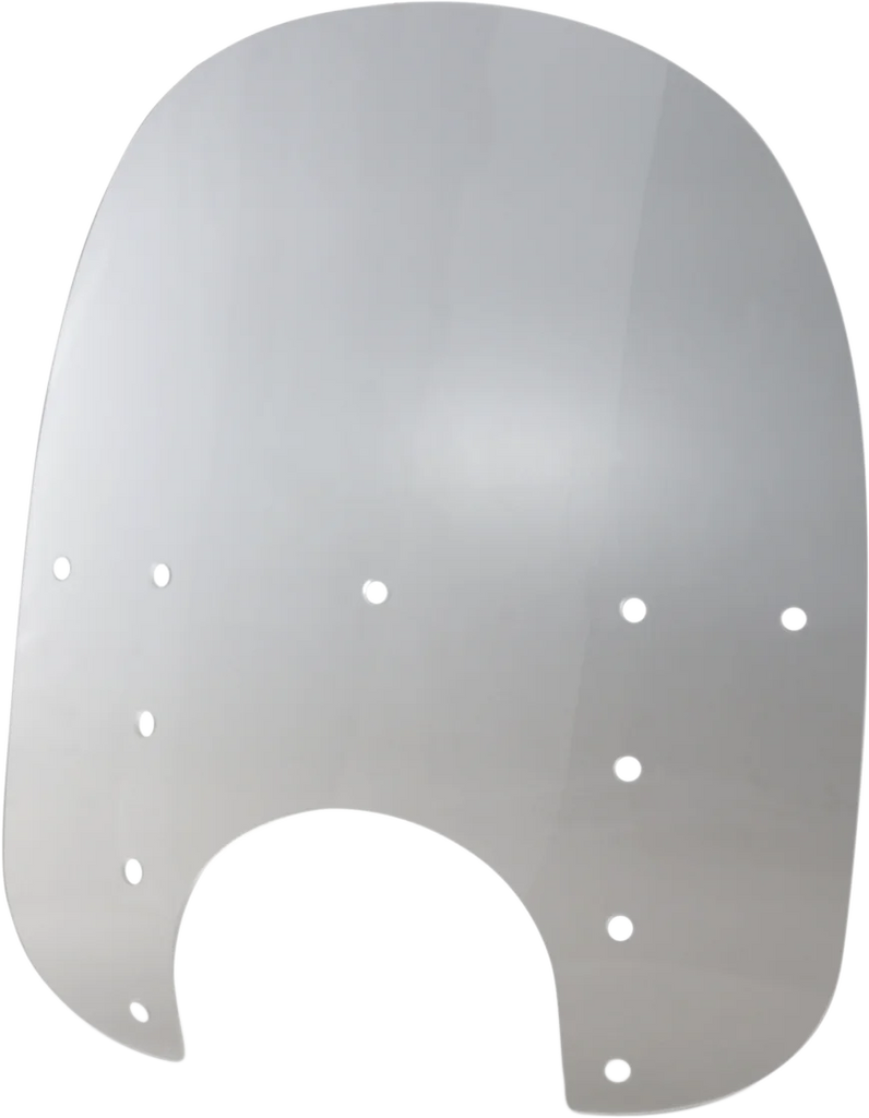 Memphis ShadesFats Windshield - 19" - 9" Headlight Cutout - ClearMEP3710 - Main Product View