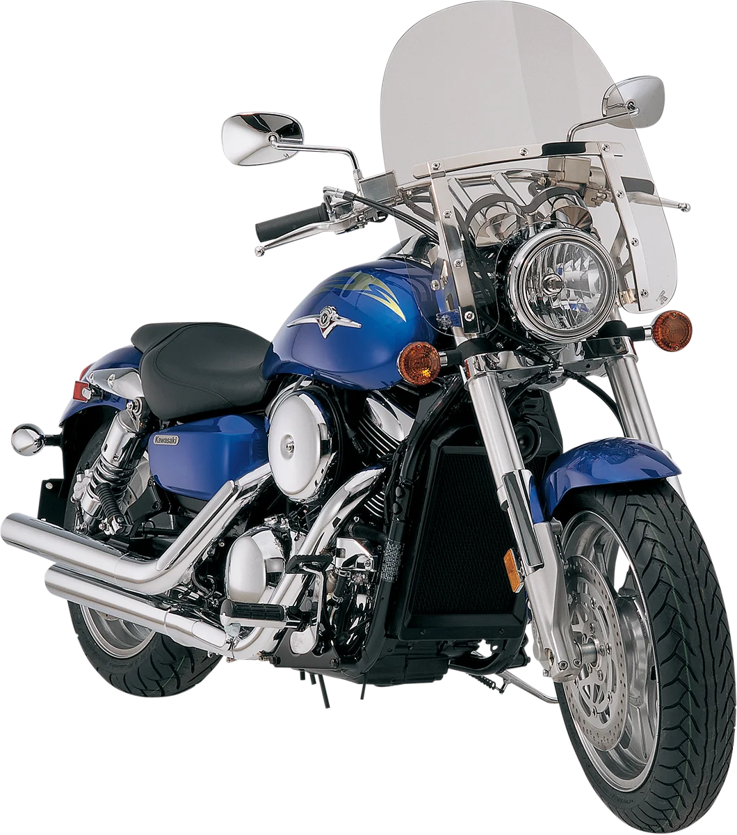Memphis ShadesMemphis Slim Windshield - 17" - SolarMEM4219 - Side View