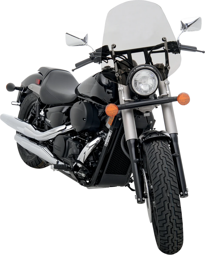 Memphis ShadesPop Top Windshield - 7" Headlight Cut Out - SolarMEP5519 - Side View