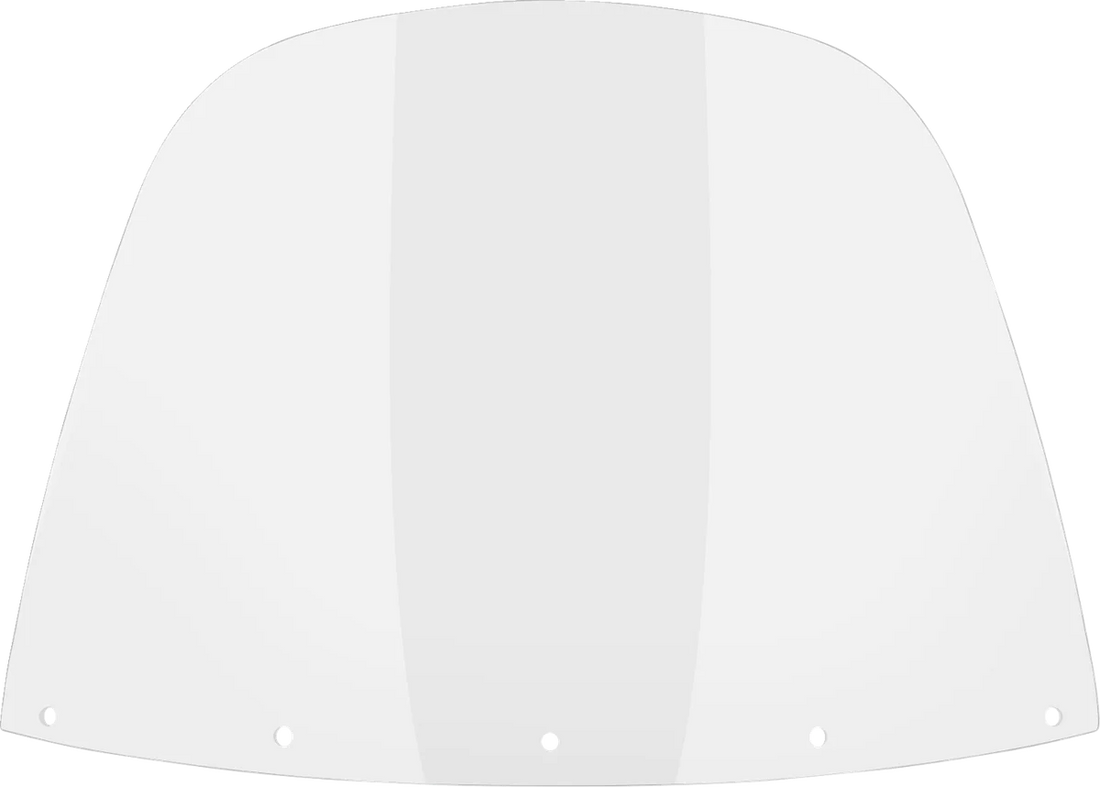 Memphis ShadesWindshield - 15" - Clear - '86-'95 FLHTMEP8030 - Side View
