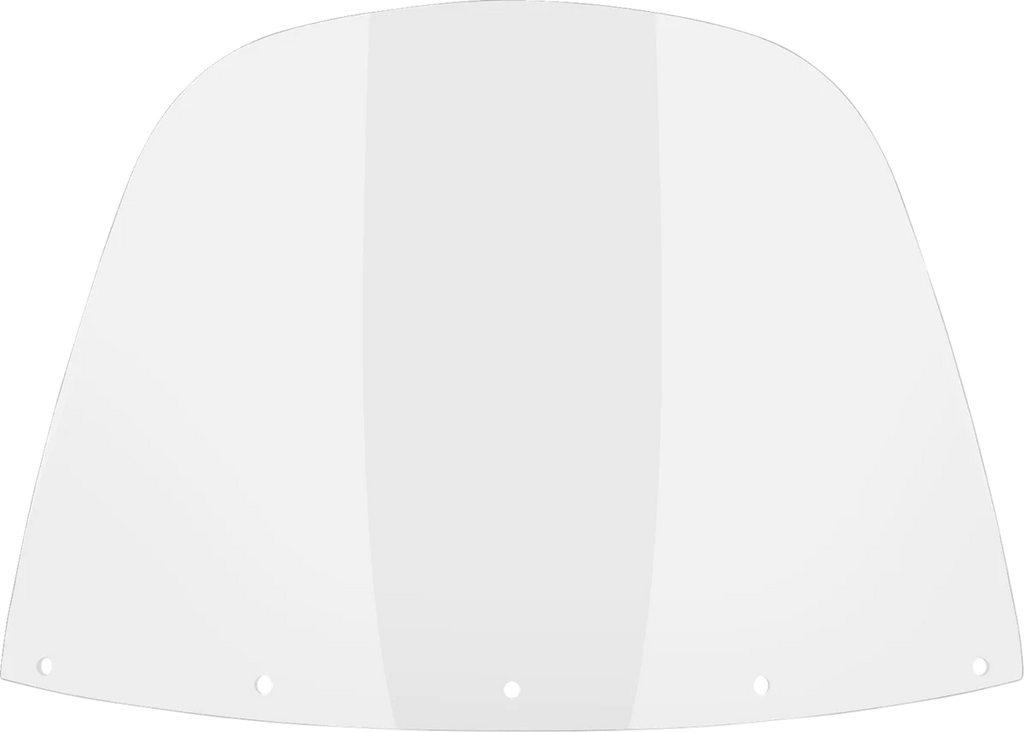 Memphis ShadesWindshield - 15" - Clear - '86-'95 FLHTMEP8030 - Side View