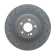 Load image into Gallery viewer, Mercedes-Benz Brake Disc A2224231500 - Side View