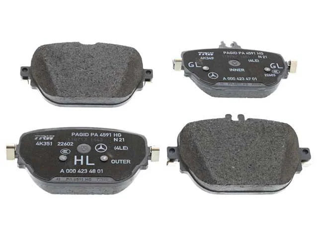 Mercedes-Benz Brake Pad Set A0004203004