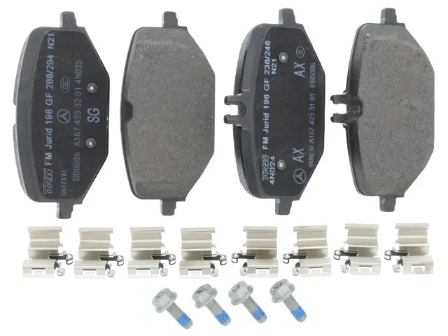 Mercedes-Benz Brake Pad Set A0004207303