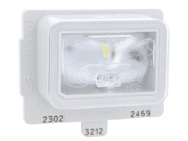 Mercedes-Benz License Plate Light A0999067000 - Side View