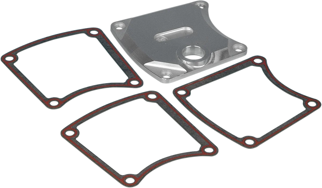 Metal Teflon Inspection Gasket - Big Twin James Gasket JGI-34906-85-X - Side View