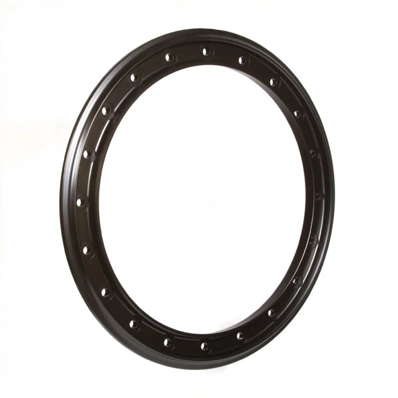 Method Beadlock Ring - 15in Forged - Style 2.2 - Matte Black - Side View