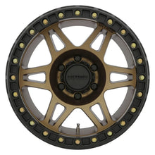 Load image into Gallery viewer, Method MR106 Beadlock 17x9 -44mm Offset 6x5.5 108mm CB Method Bronze w/BH-H24125 Wheel - Side View