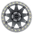 Load image into Gallery viewer, Method MR108 17x9 -44mm Offset 5x5 71.5mm CB Gloss Titanium w/BH-H24125-38 Wheel - Side View