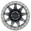 Load image into Gallery viewer, Method MR108 17x9 -44mm Offset 8x6.5 130.81mm CB Gloss Titanium w/BH-H24125-38 Wheel - Side View