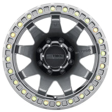Load image into Gallery viewer, Method MR108 17x9 -44mm Offset 8x6.5 130.81mm CB Gloss Titanium w/BH-H24125-38 Wheel - Side View