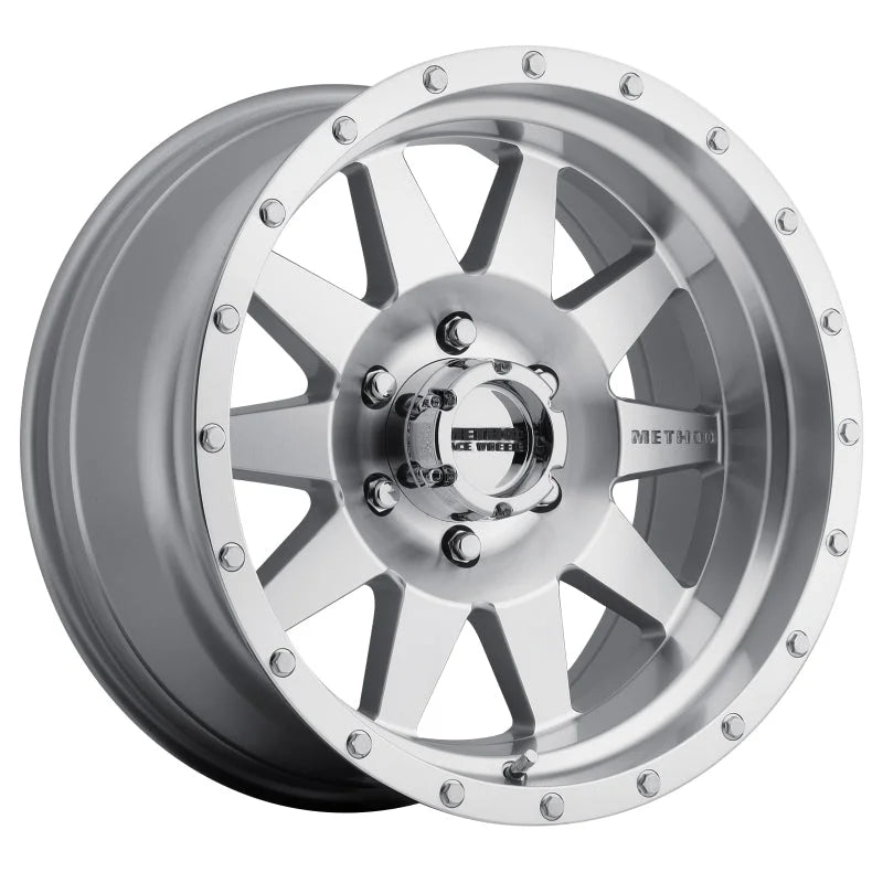 Method MR301 The Standard 17x8.5 0mm Offset 6x5.5 108mm CB Machined/Clear Coat Wheel - Main Product View