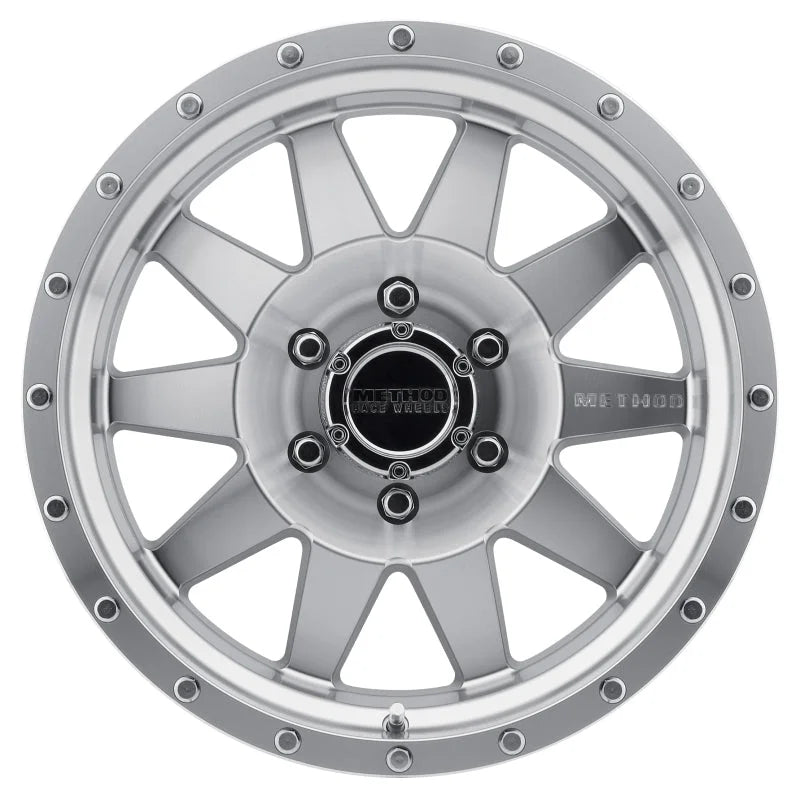 Method MR301 The Standard 17x8.5 0mm Offset 6x5.5 108mm CB Machined/Clear Coat Wheel - Side View