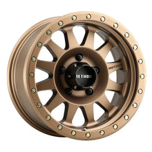 Load image into Gallery viewer, Method MR304 Double Standard 15x8 -24mm Offset 5x4.5 83mm CB Method Bronze Wheel - Main Product View