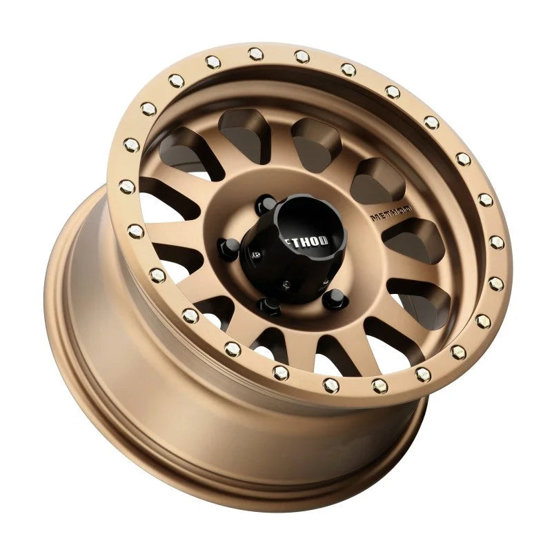 Method MR304 Double Standard 15x8 -24mm Offset 5x4.5 83mm CB Method Bronze Wheel - Detail View