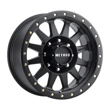 Load image into Gallery viewer, Method MR304 Double Standard 16x8 0mm Offset 8x6.5 130.81mm CB Matte Black Wheel - Main Product View