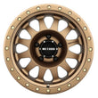 Load image into Gallery viewer, Method MR304 Double Standard 17x8.5 0mm Offset 5x5 94mm CB Method Bronze Wheel - Side View