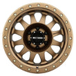 Load image into Gallery viewer, Method MR304 Double Standard 17x8.5 0mm Offset 6x5.5 108mm CB Method Bronze Wheel - Side View
