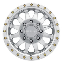 Load image into Gallery viewer, Method MR304 Double Standard 17x8.5 0mm Offset 8x6.5 130.81mm CB Machined/Clear Coat Wheel - Side View