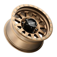 Load image into Gallery viewer, Method MR304 Double Standard 17x8.5 0mm Offset 8x6.5 130.81mm CB Method Bronze Wheel - Detail View