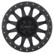 Load image into Gallery viewer, Method MR304 Double Standard 20x10 -18mm Offset 6x5.5 108mm CB Matte Black Wheel - Side View