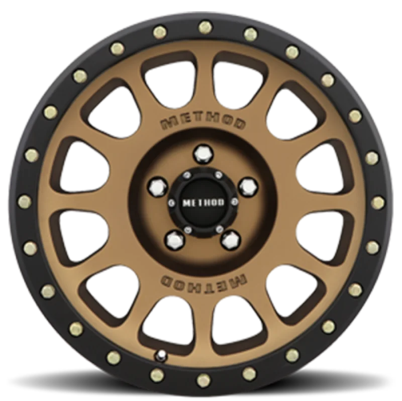 Method MR305 17x8.5 25mm Offset 5x150 116.5mm Centerbore Method Bronze - Matte Black - Side View