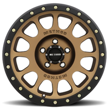 Load image into Gallery viewer, Method MR305 17x8.5 25mm Offset 5x150 116.5mm Centerbore Method Bronze - Matte Black - Side View