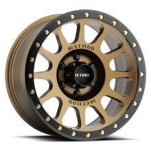 Load image into Gallery viewer, Method MR305 17x8.5 25mm Offset 6x120 83mm Centerbore Method Bronze - Matte Black - Side View