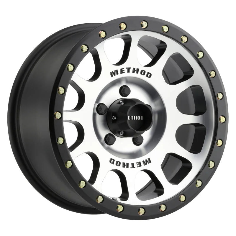 Method MR305 NV 17x8.5 0mm Offset 5x150 116.5mm CB Machined/Black Street Loc Wheel - Main Product View