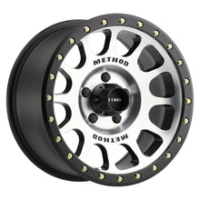 Load image into Gallery viewer, Method MR305 NV 17x8.5 0mm Offset 5x150 116.5mm CB Machined/Black Street Loc Wheel - Main Product View