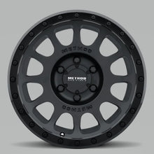 Load image into Gallery viewer, Method MR305 NV 17x8.5 0mm Offset 5x5 94mm CB Double Black Wheel - Main Product View