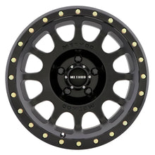 Load image into Gallery viewer, Method MR305 NV 17x8.5 0mm Offset 5x5 94mm CB Matte Black Wheel - Side View