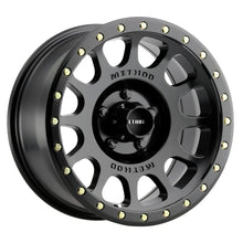 Load image into Gallery viewer, Method MR305 NV 17x8.5 0mm Offset 5x5.5 108mm CB Matte Black Wheel - Main Product View