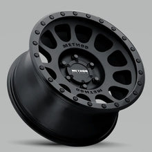 Load image into Gallery viewer, Method MR305 NV 17x8.5 0mm Offset 6x135 94mm CB Double Black Wheel - Side View