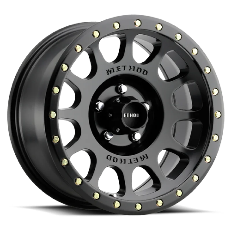 Method MR305 NV 17x8.5 25mm Offset 5x150 116.5mm Centerbore - Matte Black - Side View