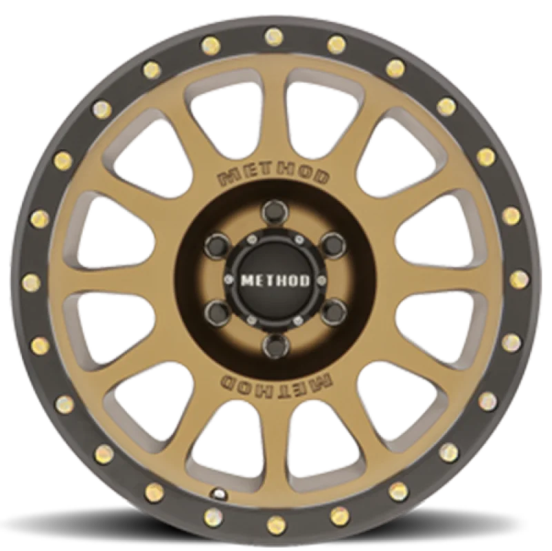 Method MR305 NV 17x8.5 25mm Offset 6x135 94mm CB Method Bronze - Matte Black - Main Product View