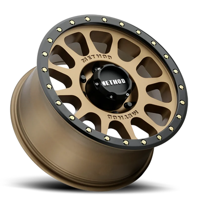 Method MR305 NV 17x8.5 25mm Offset 6x135 94mm CB Method Bronze - Matte Black - Detail View